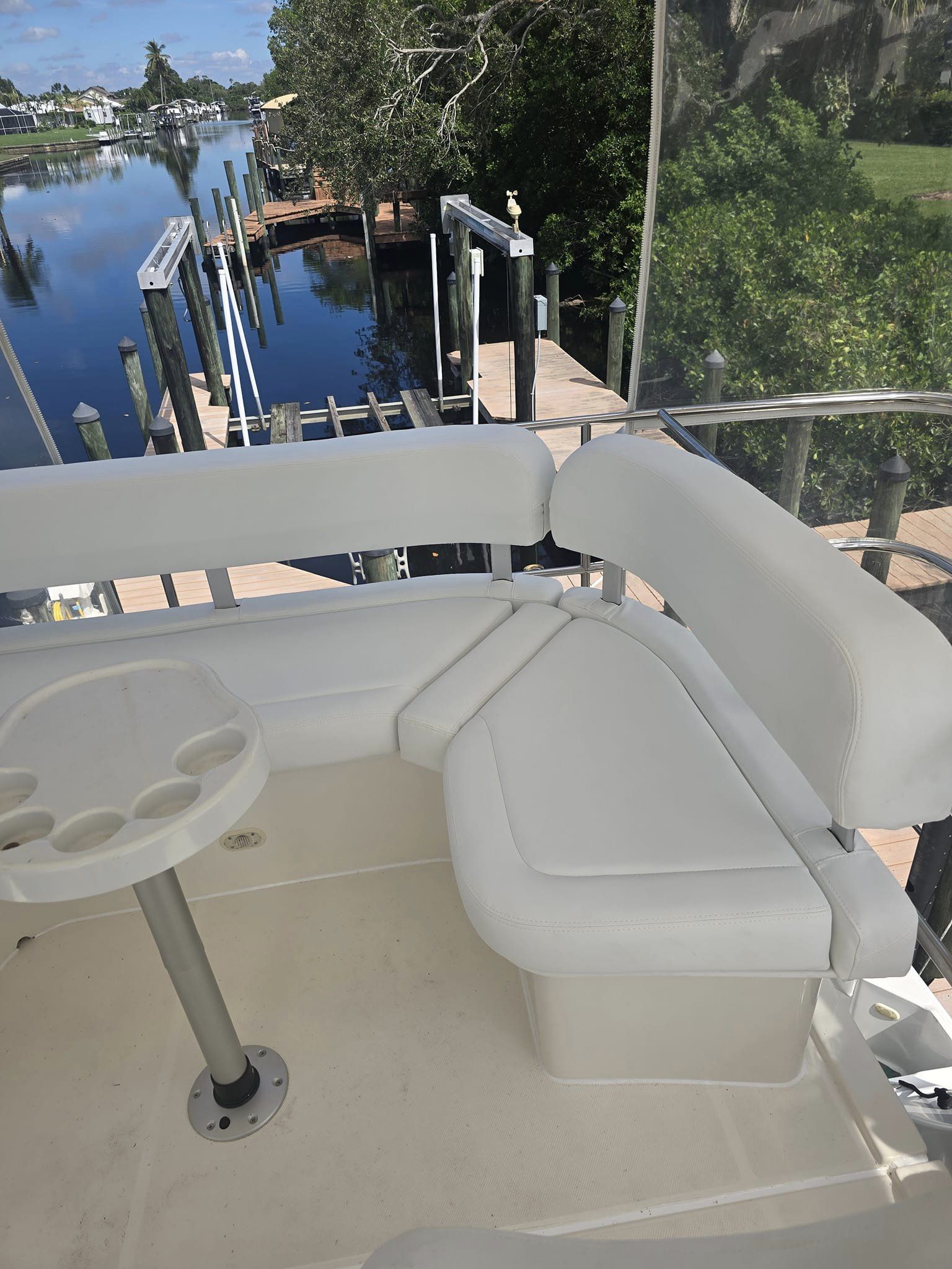 flybridge seating